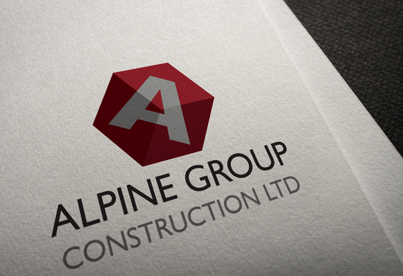 Alpine Group Construction Logo