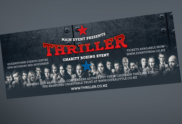 Thriller Charity boxing